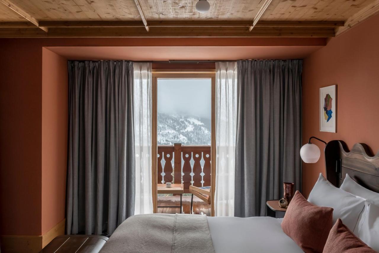 Hotel Le Coucou Мерибель Экстерьер фото