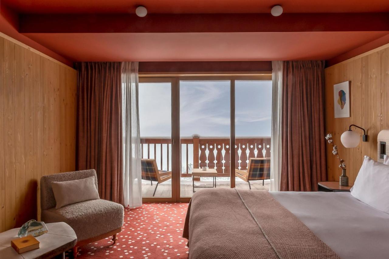 Hotel Le Coucou Мерибель Экстерьер фото