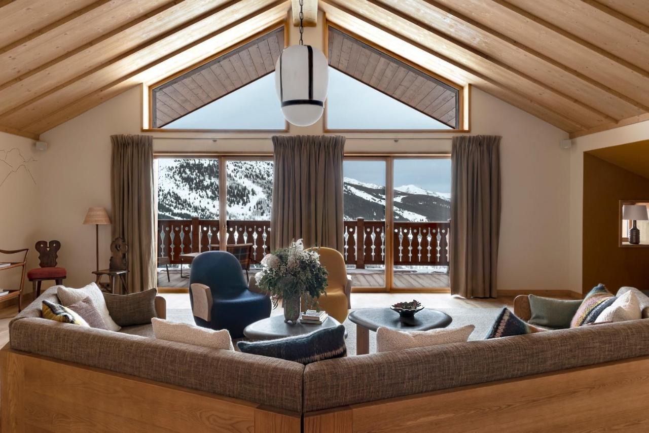 Hotel Le Coucou Мерибель Экстерьер фото