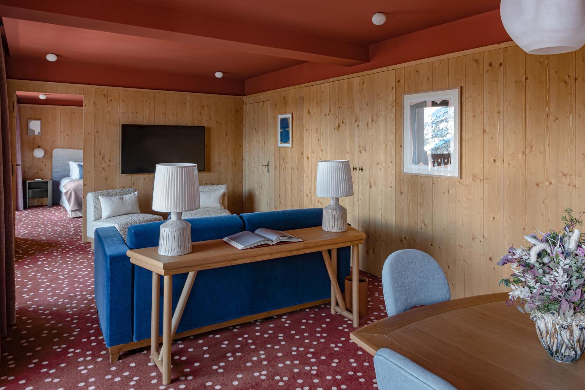 Hotel Le Coucou Мерибель Экстерьер фото