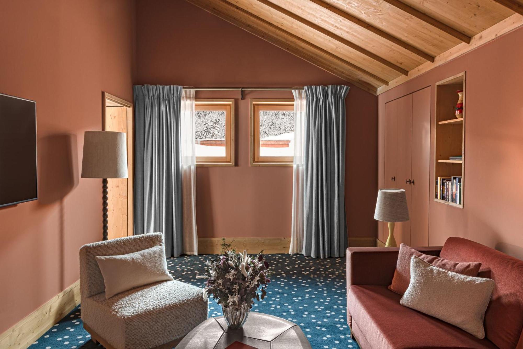 Hotel Le Coucou Мерибель Экстерьер фото