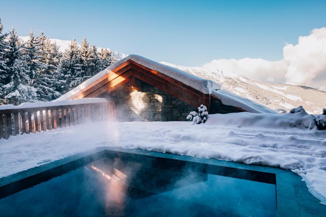 Hotel Le Coucou Мерибель Экстерьер фото