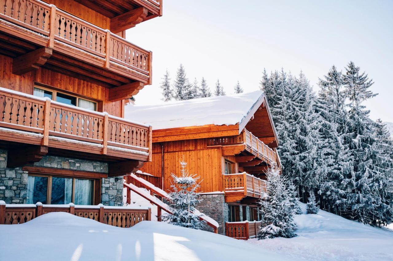 Hotel Le Coucou Мерибель Экстерьер фото